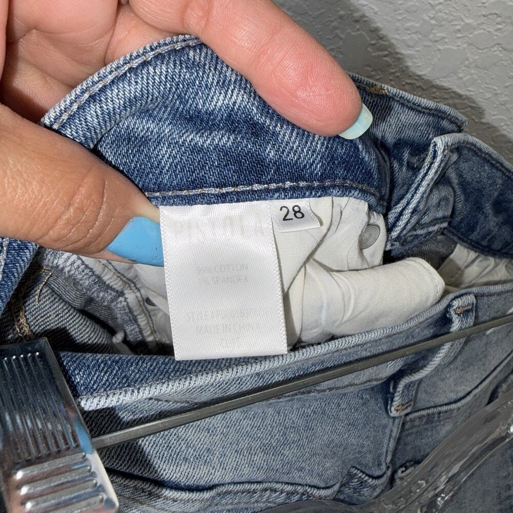 Pistola Dana Cargo Blue Jeans Size 28, Raw Hem, casual, school, everyday, urban - Picture 8 of 9
